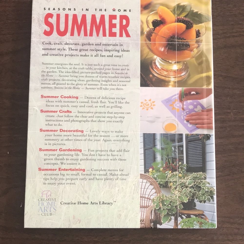Set of 3 Creative Home Arts Club Seasons in the Home Books - Picture 3 of 13